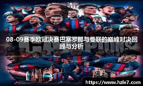 08-09赛季欧冠决赛巴塞罗那与曼联的巅峰对决回顾与分析